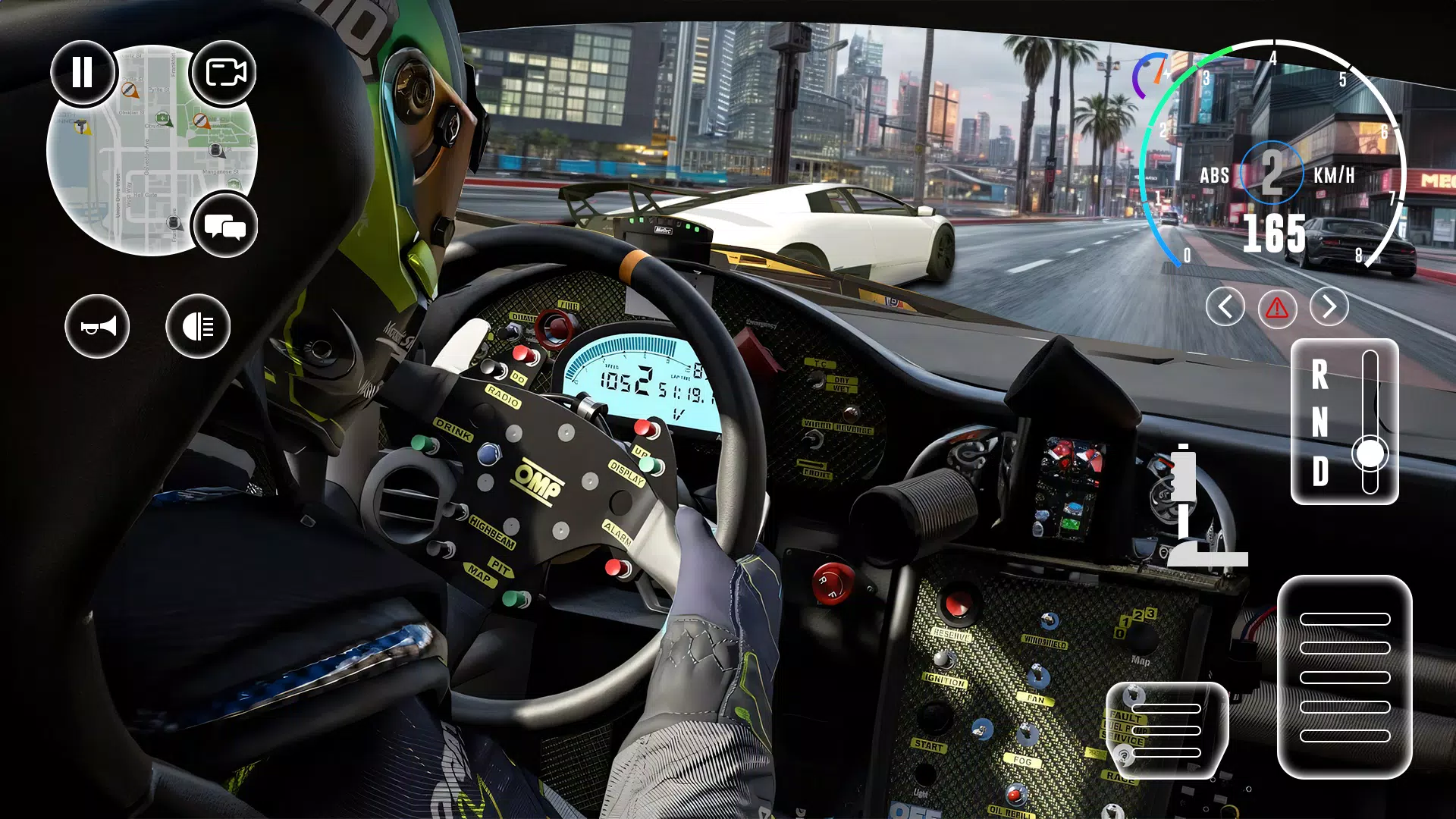 Car Driving City 3D Simulator 螢幕截圖 1