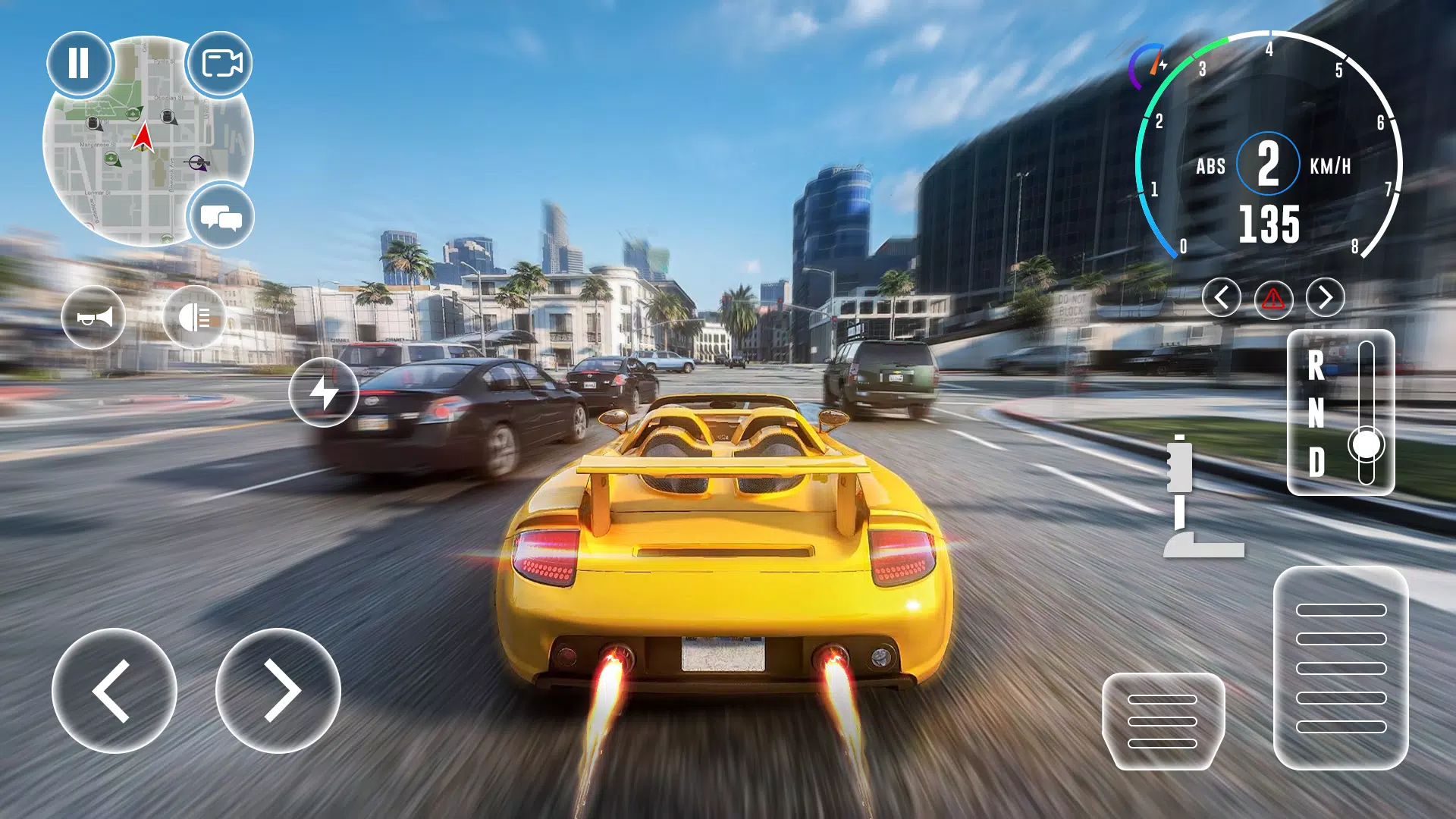 Car Driving City 3D Simulator 螢幕截圖 2