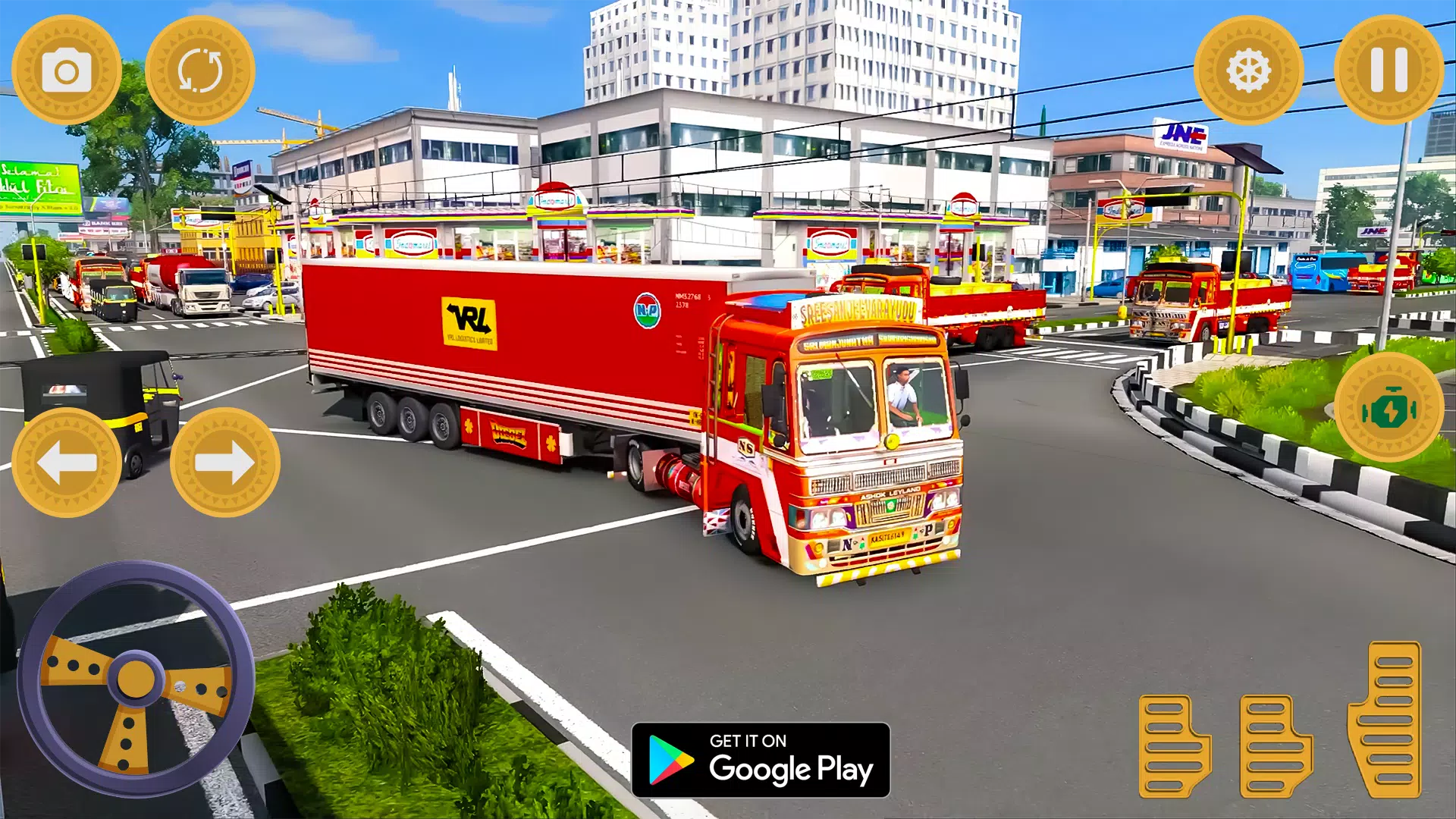 Indian Truck Cargo Simulator 螢幕截圖 0