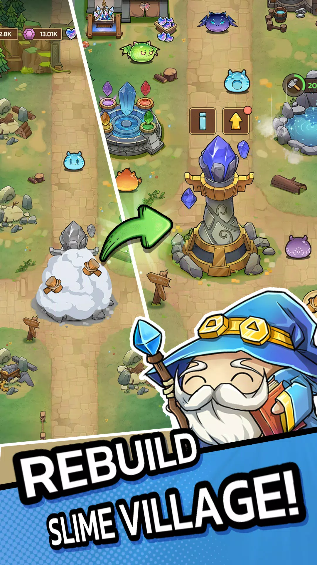 Slime Castle Capture d'écran 2