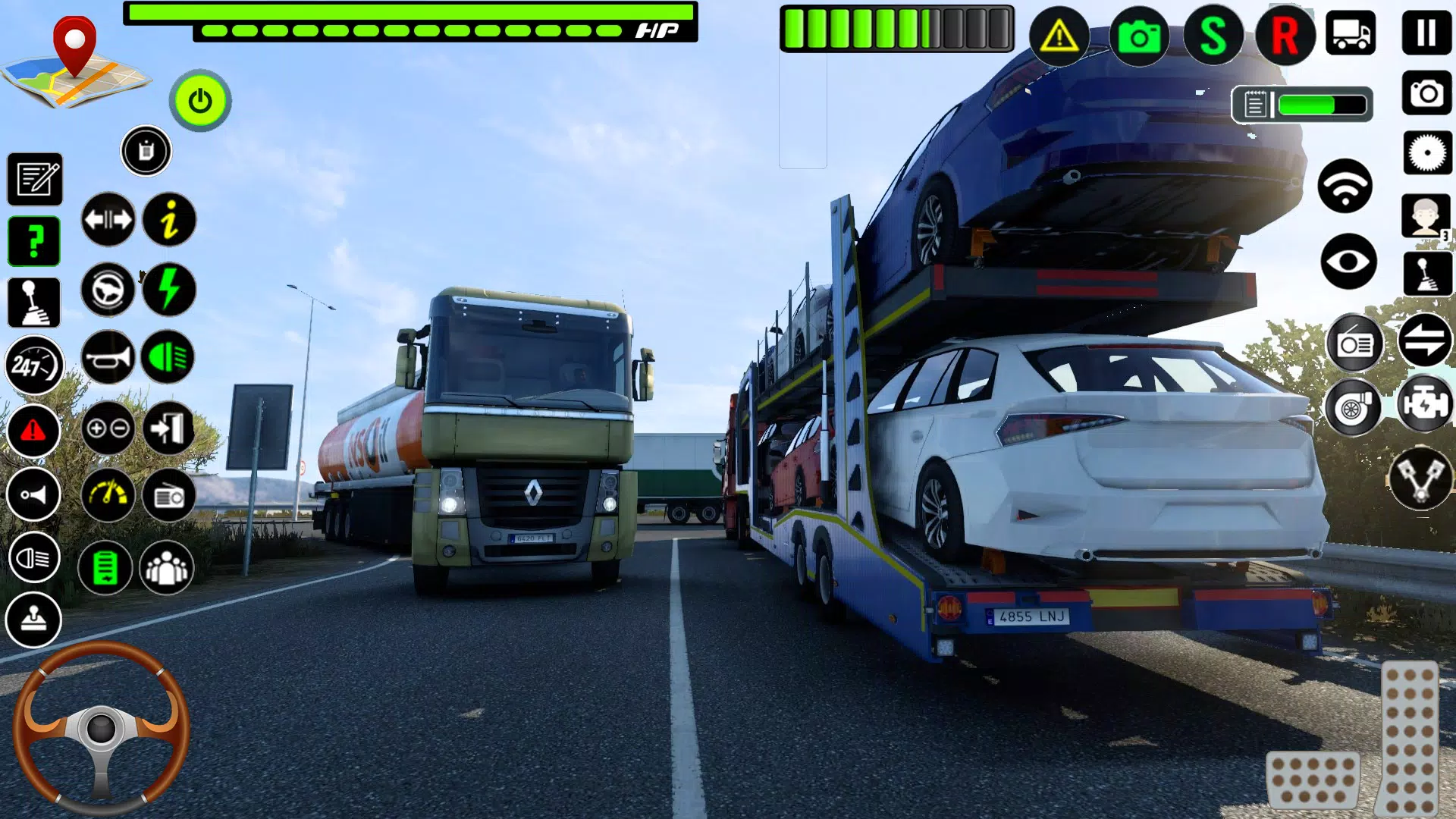 Cargo Truck Games Truck Sim 3D Capture d'écran 3
