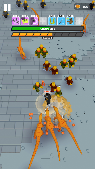 Mini Heroes: Toy Survivor Mod Tangkapan skrin 3