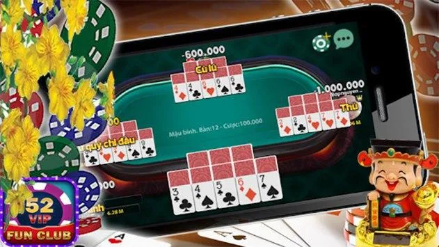 52Vip FunClub Online, Game danh bai doi thuong Ảnh chụp màn hình 1