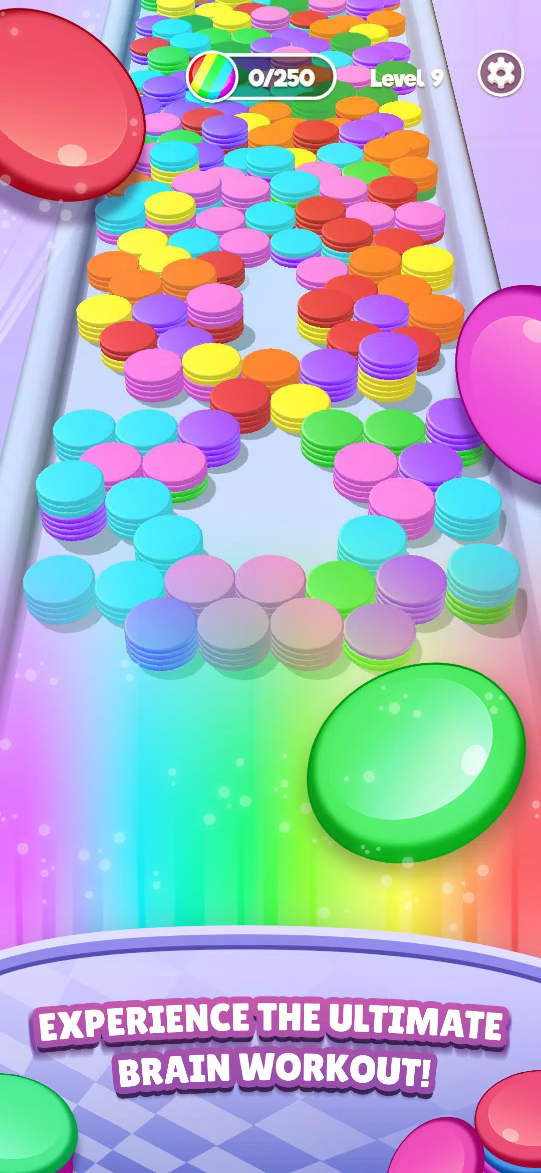 Stack Blast - Disk Shooter Capture d'écran 1