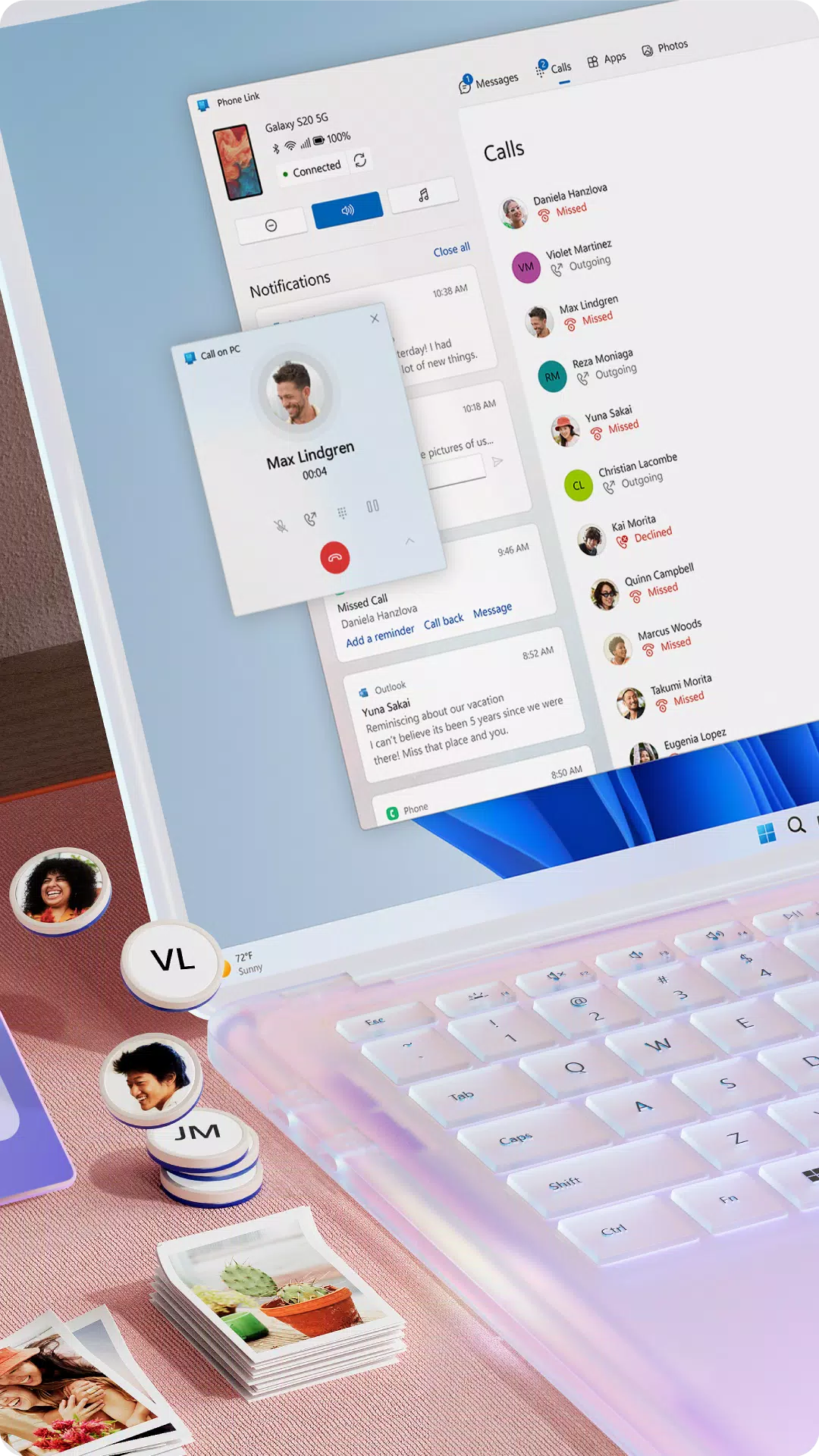 Lien avec Windows Capture d'écran 1