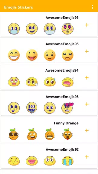 Emoji Stickers WASticker应用截图第0张