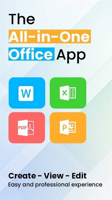 Docx Reader - PDF, XLSX, PPTX 螢幕截圖 0