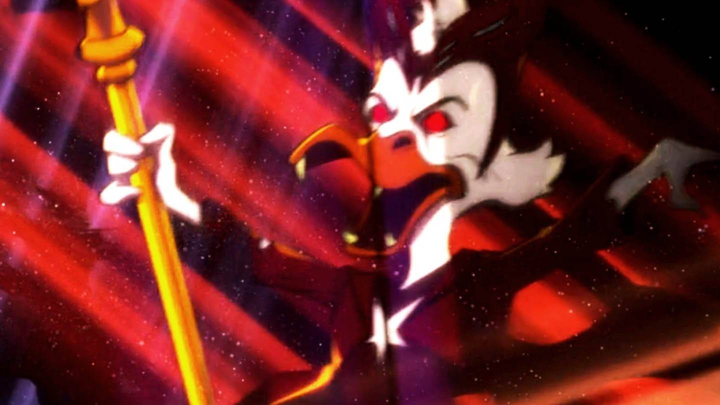 La sorcière écarlate Howard le canard