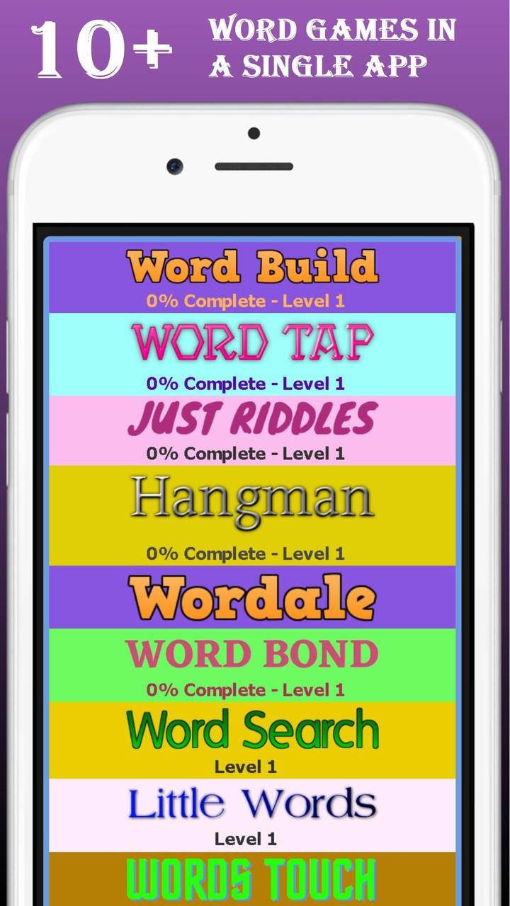 Word collection - Word games Скриншот 0