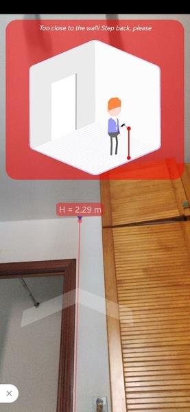 ARPlan 3D 捲尺，尺子量度，平面圖測繪，AR 測距儀 螢幕截圖 1