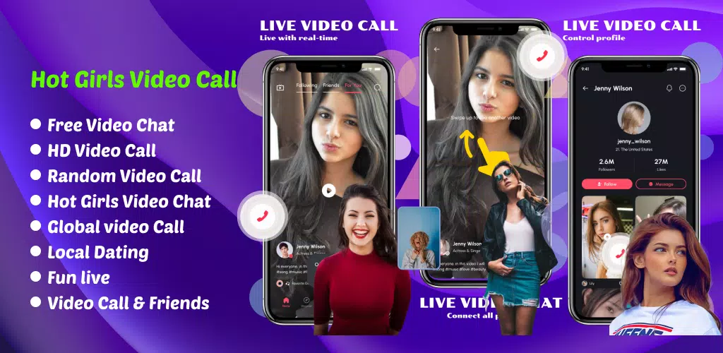 Sexy Video Call & Chat Random 螢幕截圖 0