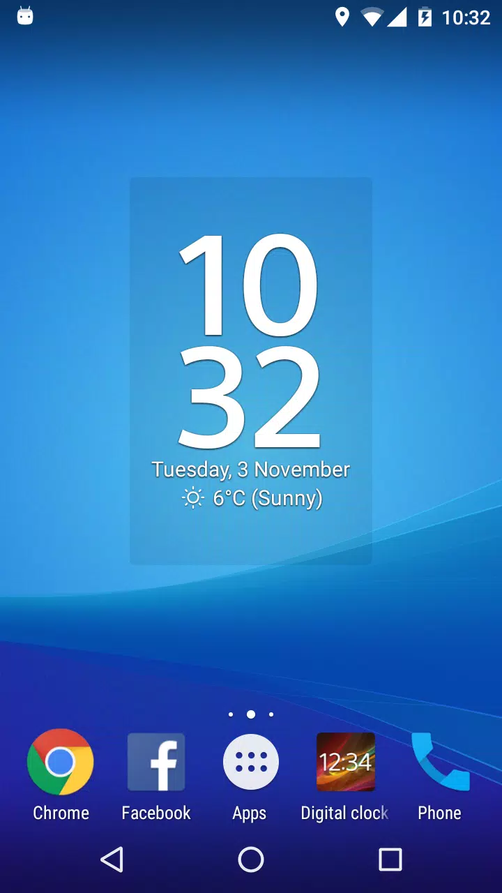 Digital Clock & Weather Widget ဖန်သားပြင်ဓာတ်ပုံ 2