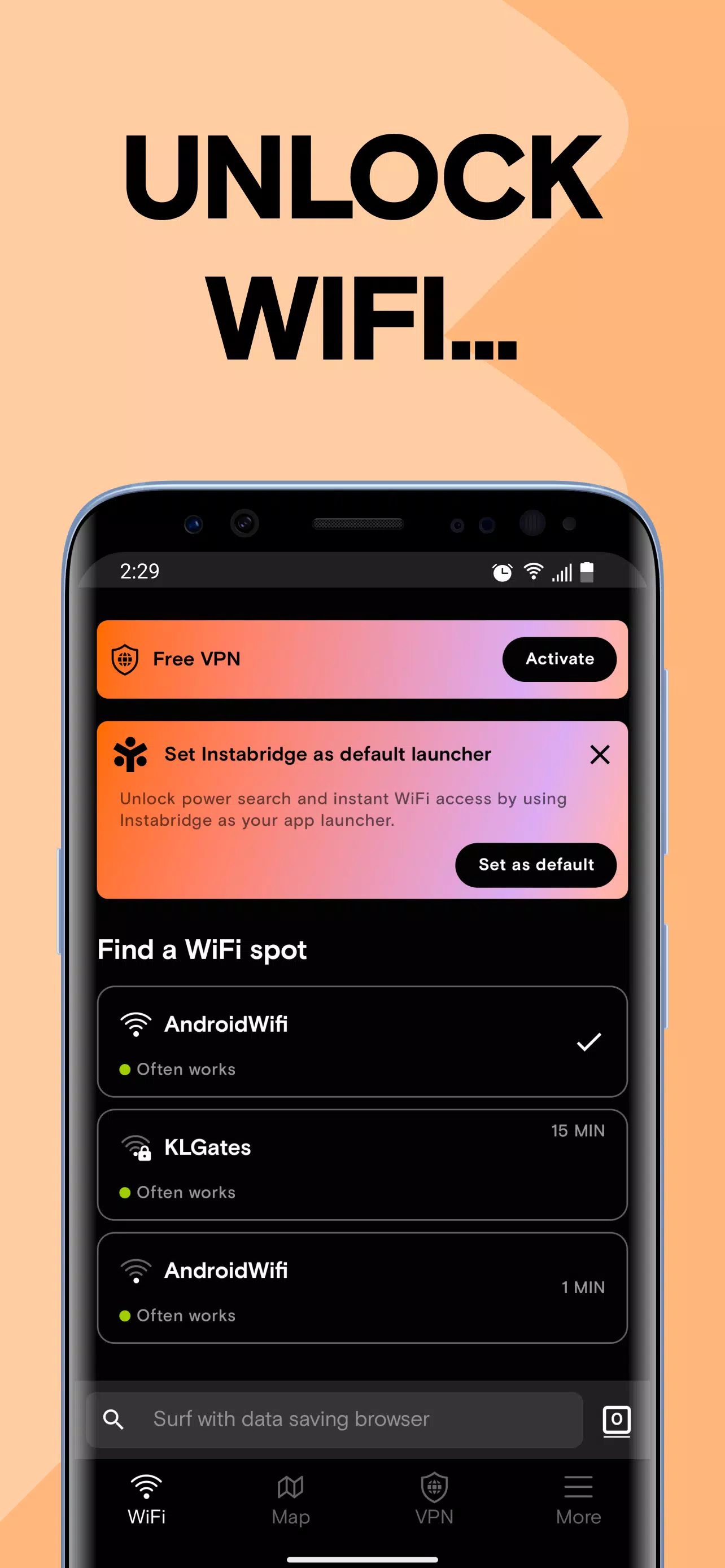 Instabridge: WiFi Map 螢幕截圖 2
