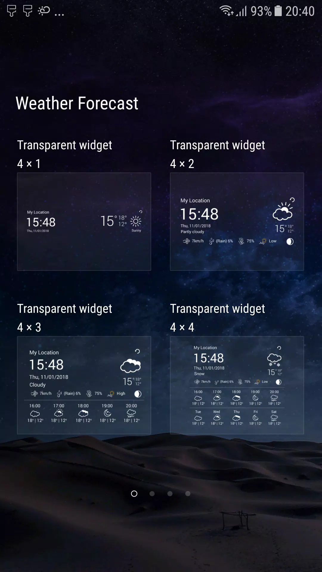 Weather Forecast Capture d'écran 3