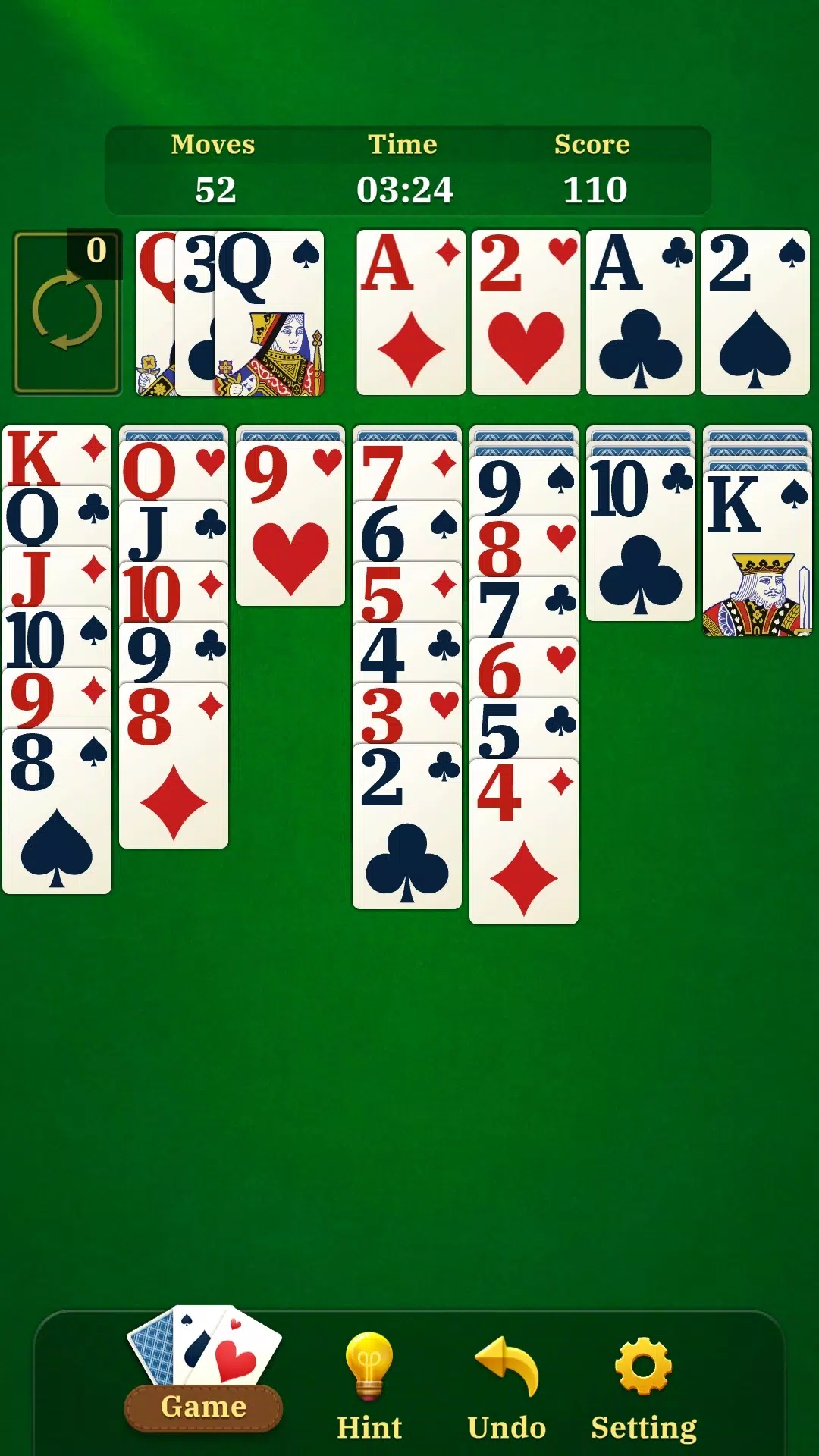 Solitaire Fun ภาพหน้าจอ 2