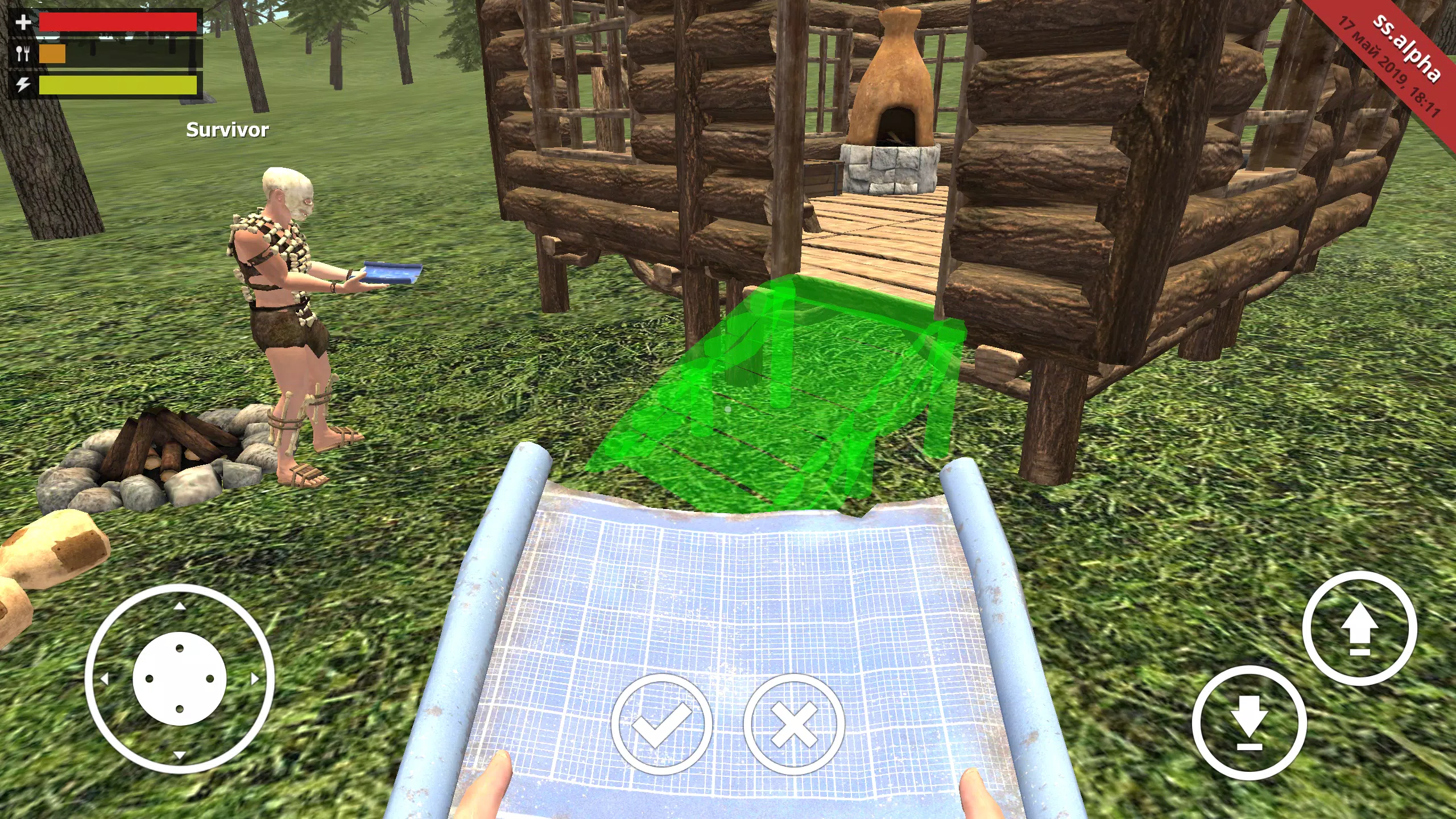 Schermata Survival Simulator 3