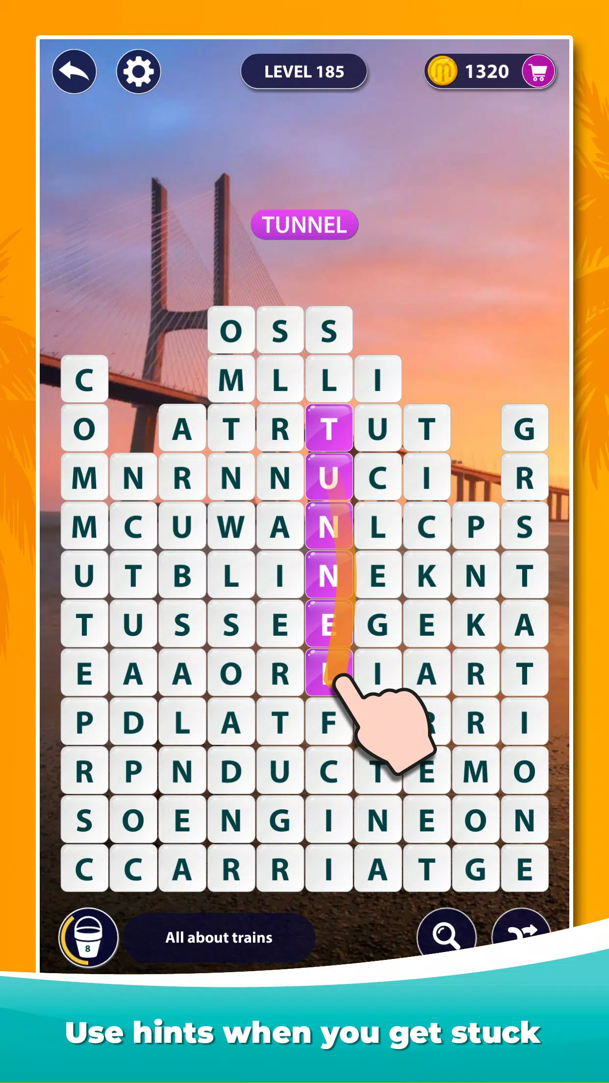 Word Surf - Word Game 螢幕截圖 2