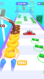 Donut Stack: Donut Maker Games Tangkapan skrin 1