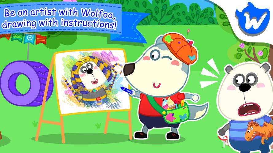 Wolfoo World Educational Games 螢幕截圖 0