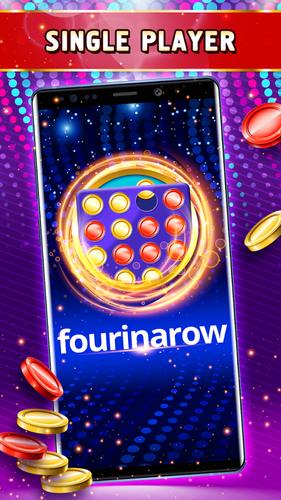 4 in a Row Board Game ภาพหน้าจอ 0