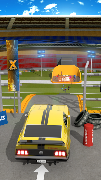 Ramp Car Jumping Скриншот 0
