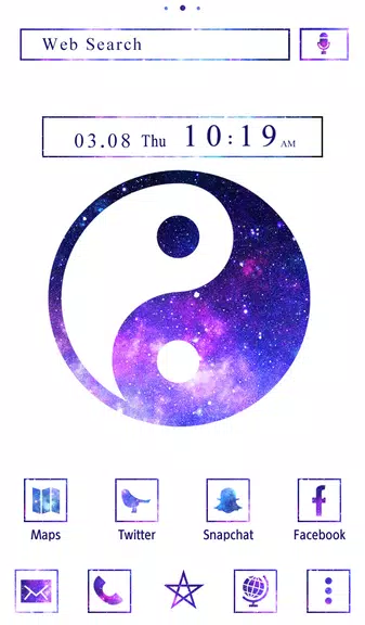 Galaxy Yin-yang Theme应用截图第0张