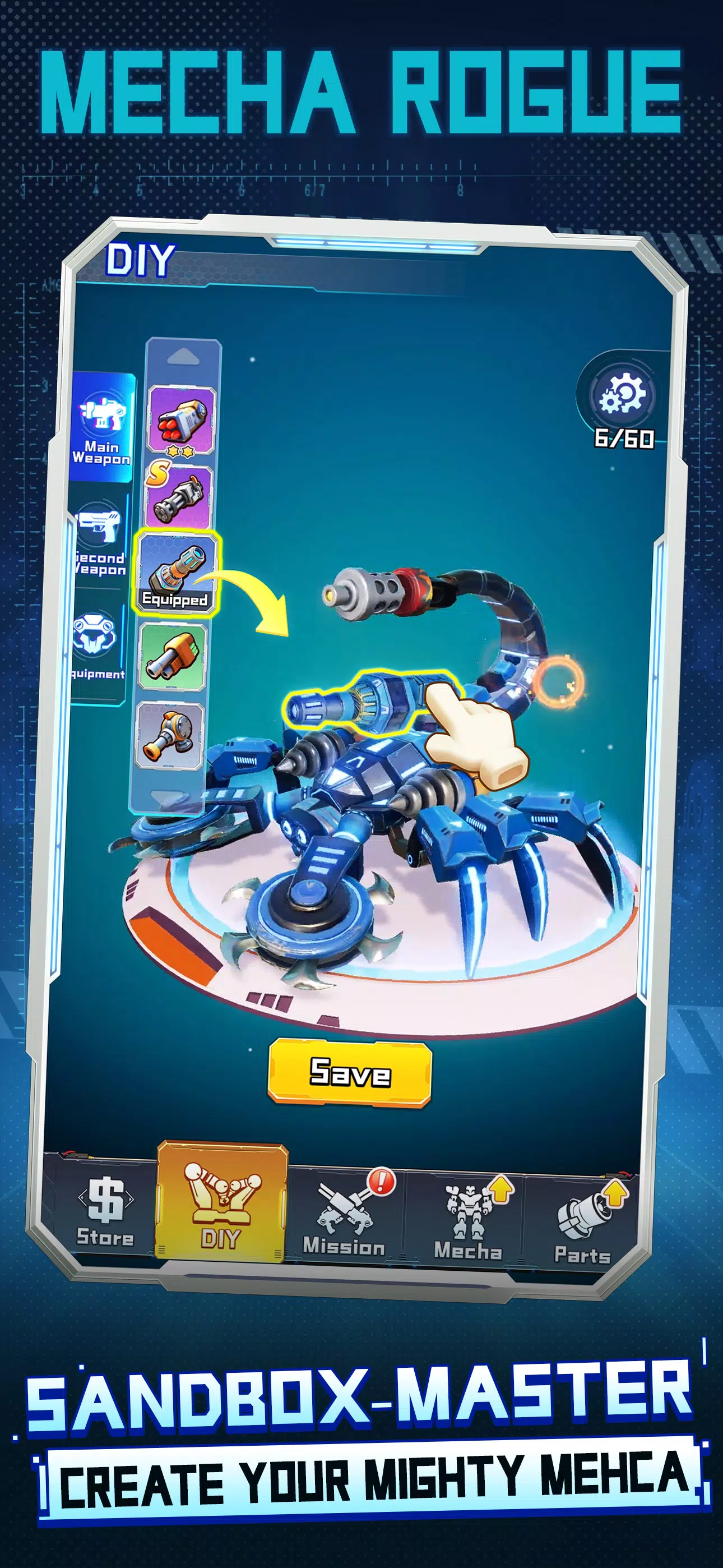 Mecha Rogue Capture d'écran 1