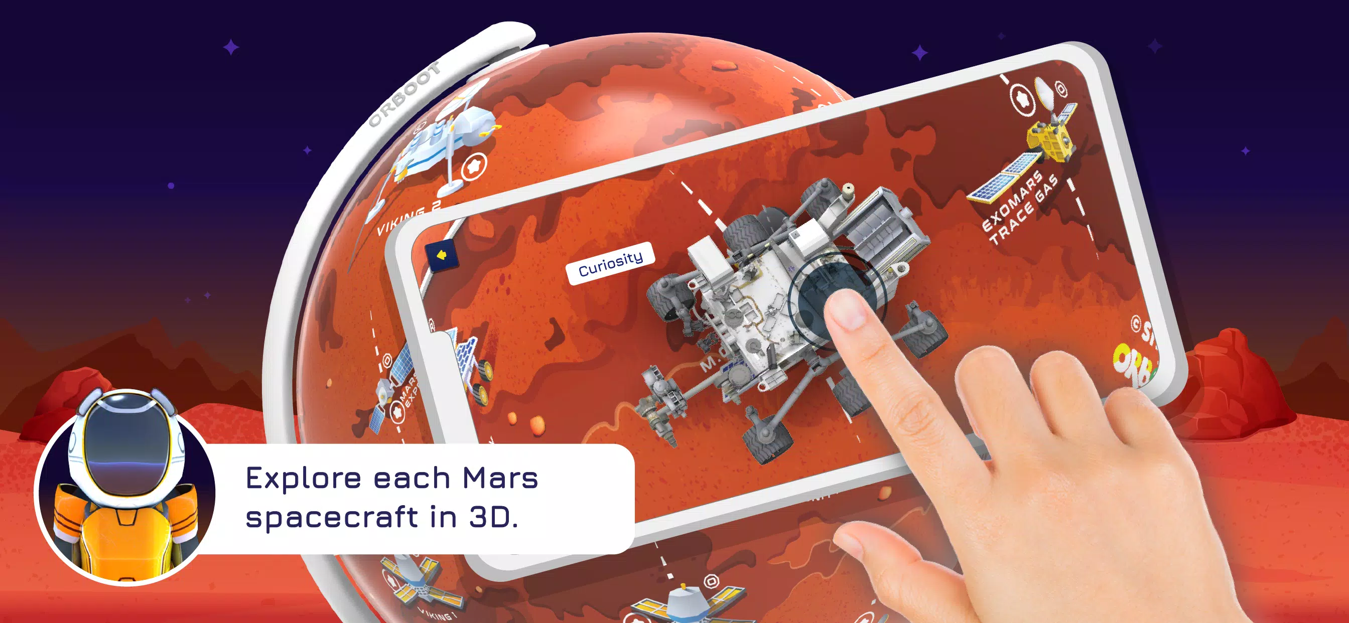 Orboot Mars AR by PlayShifu Zrzut ekranu 1