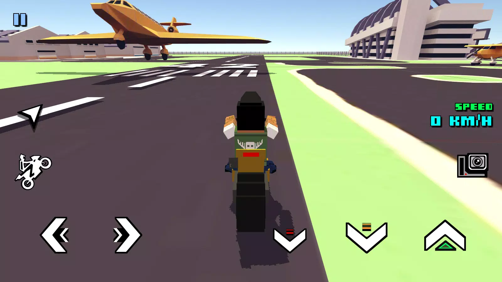 Blocky Moto Racing ဖန်သားပြင်ဓာတ်ပုံ 3