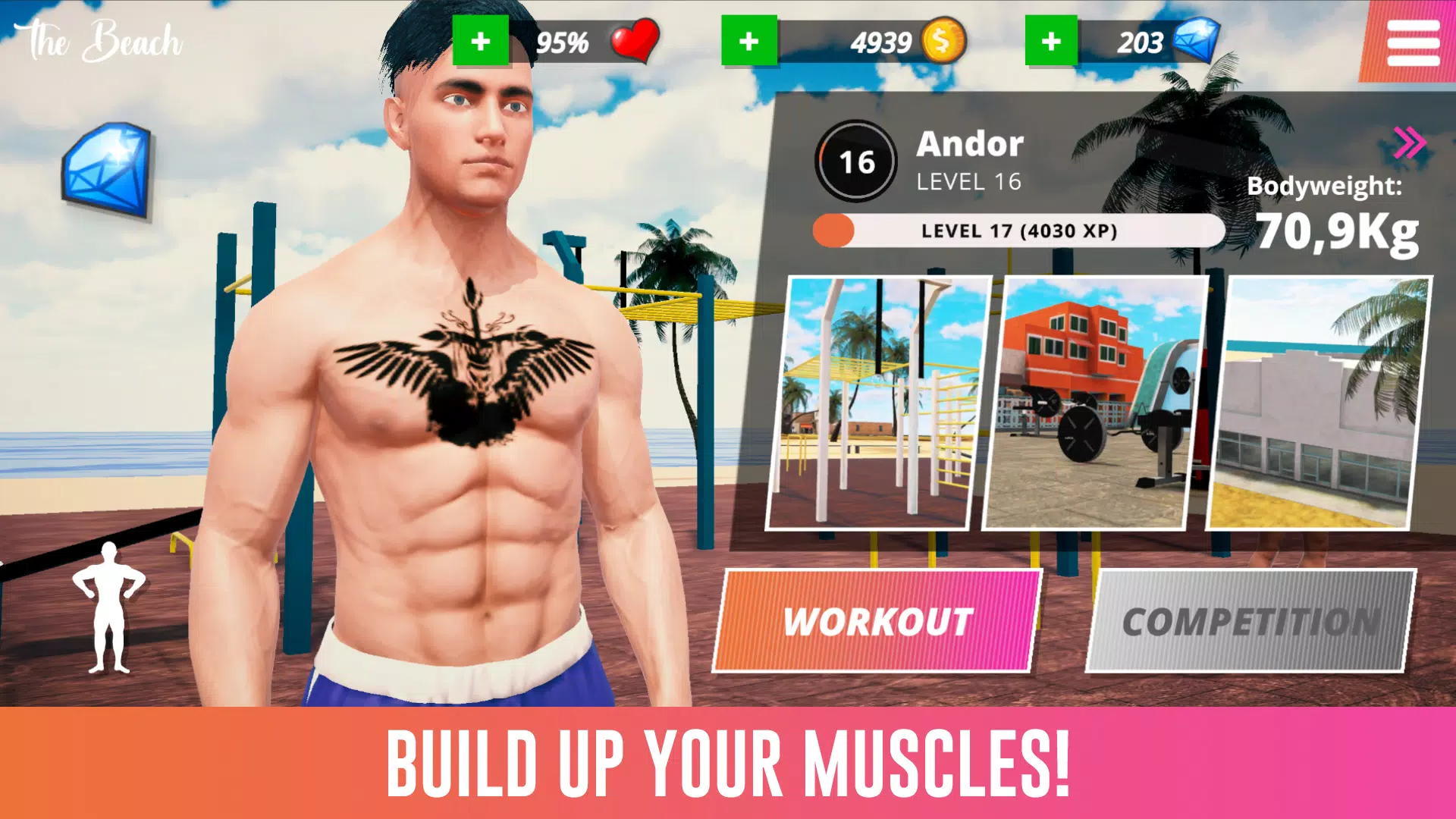 Iron Muscle IV - GYM simulator 螢幕截圖 3