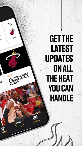 Miami HEAT Mobile 螢幕截圖 1