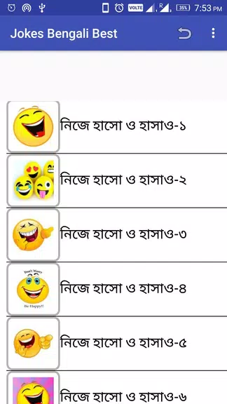 Schermata Jokes Bengali Best 0