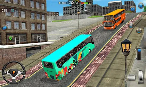 Offroad School Bus Drive Games 螢幕截圖 2