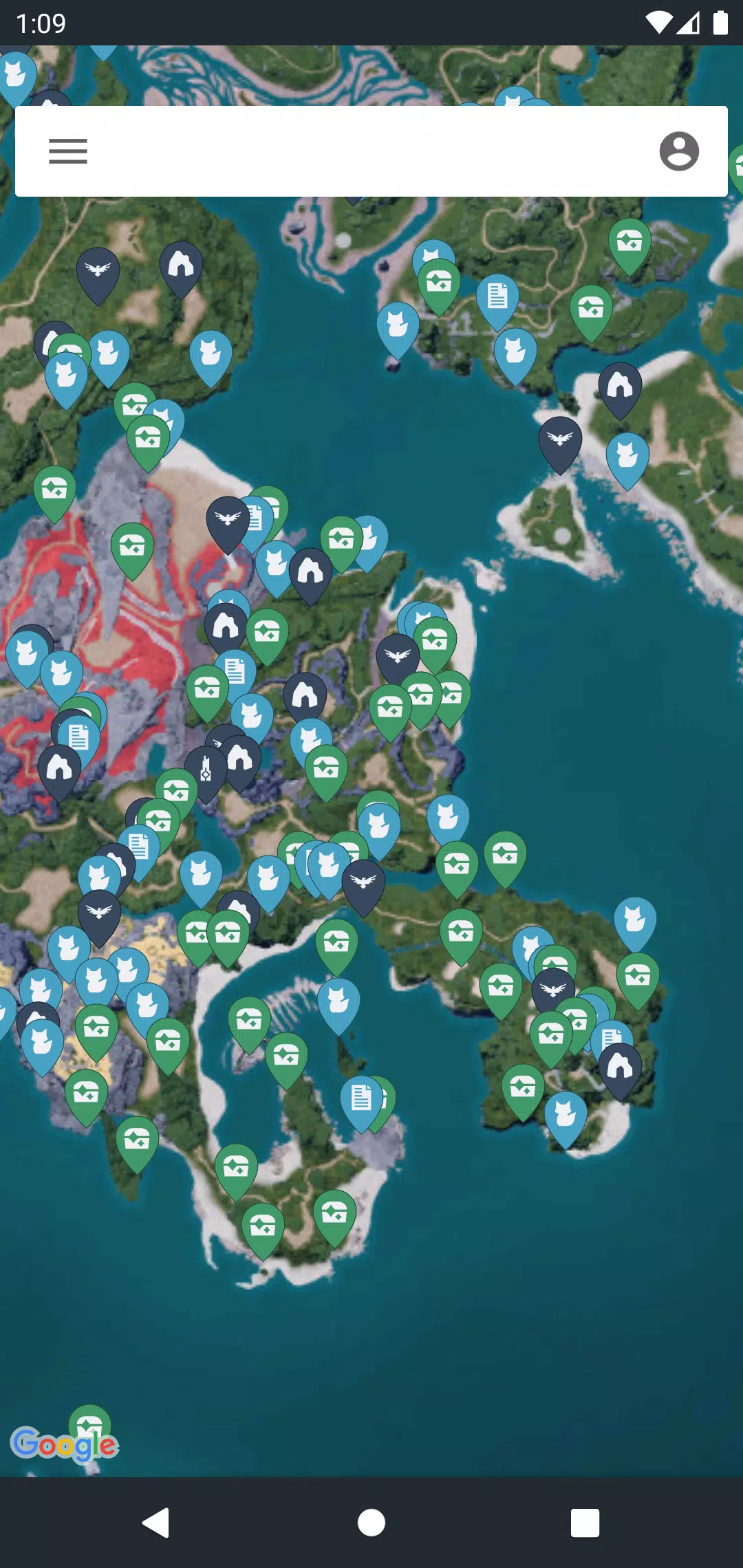 Schermata MapGenie: Palworld Map 2