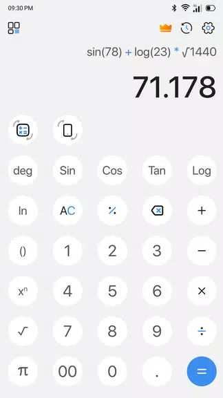 Simple Calculator for Android 螢幕截圖 1