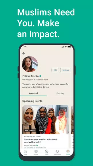 Muslims: Events & Discussions Capture d'écran 3