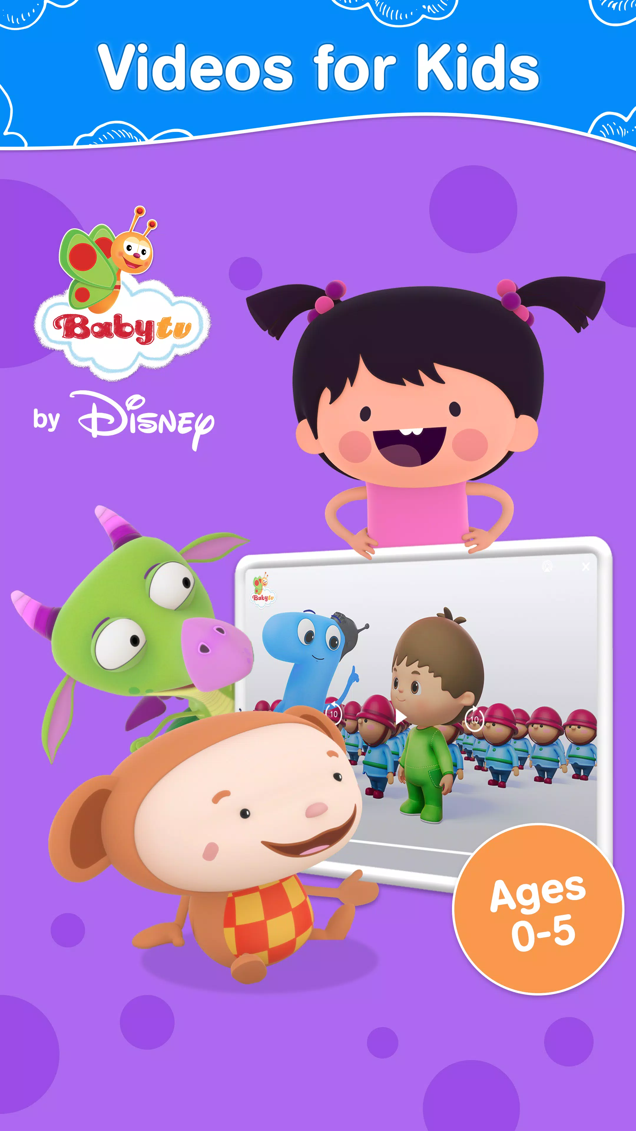 BabyTV - Kids Videos & Songs Screenshot 0