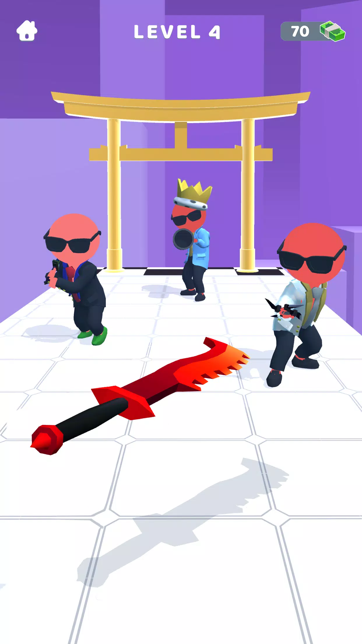 Sword Play! Ninja Slice Runner Captura de tela 3