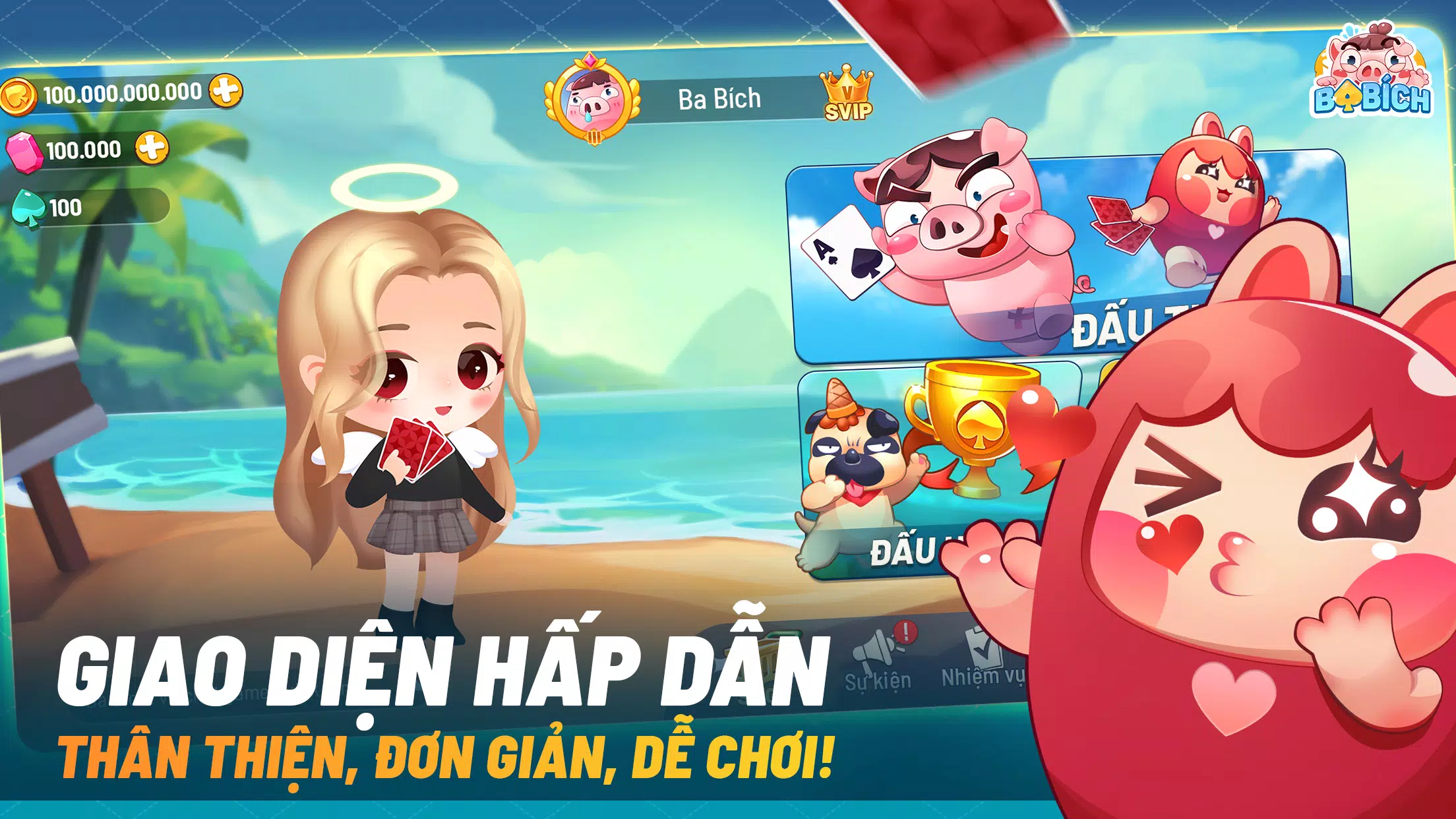 Ba Bich - Tien Len Mien Nam Screenshot 0