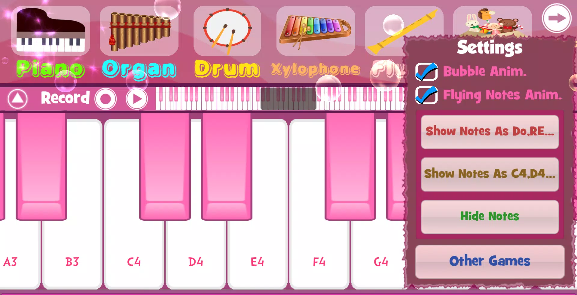 Pink Piano Capture d'écran 3