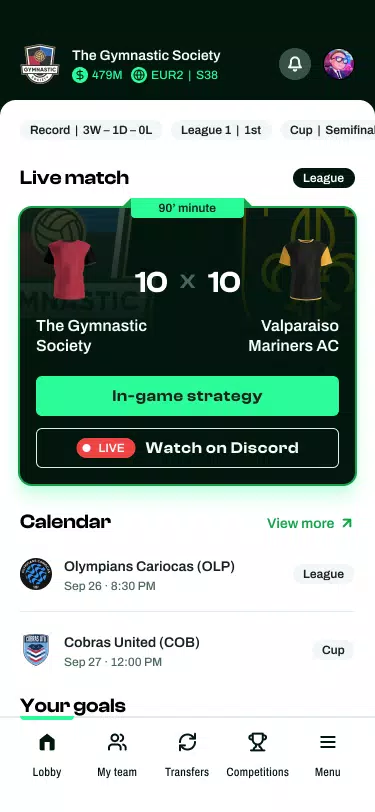 The Open League 螢幕截圖 0