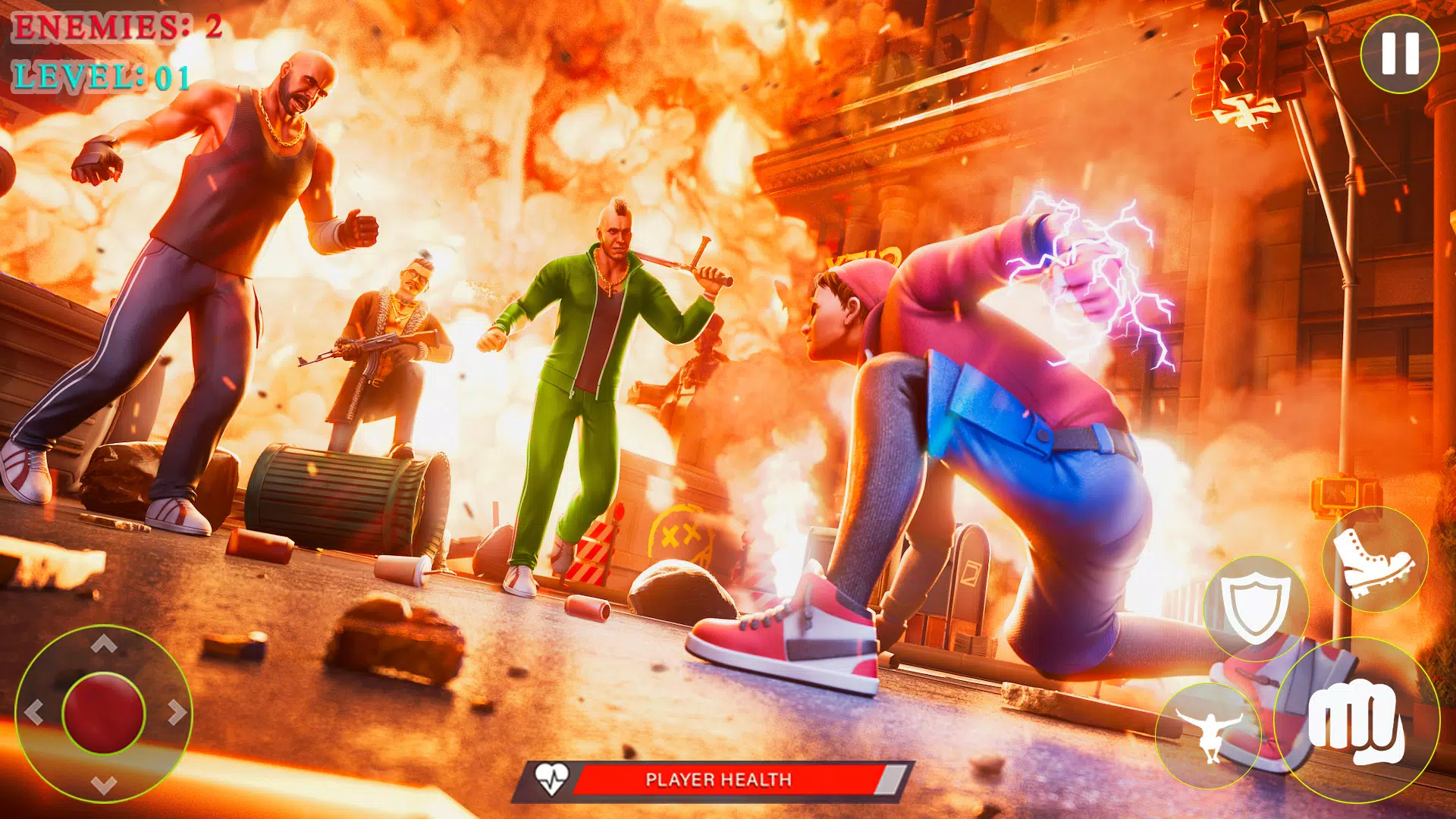 Spider Fighter Hero Man 3d 螢幕截圖 1