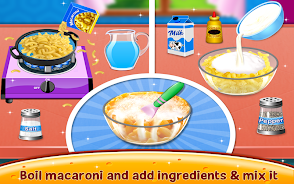 Mac and Cheese Maker Game应用截图第1张