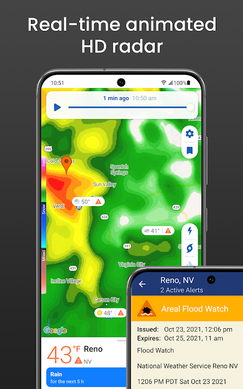 Clime: NOAA Weather Radar Live Zrzut ekranu 2
