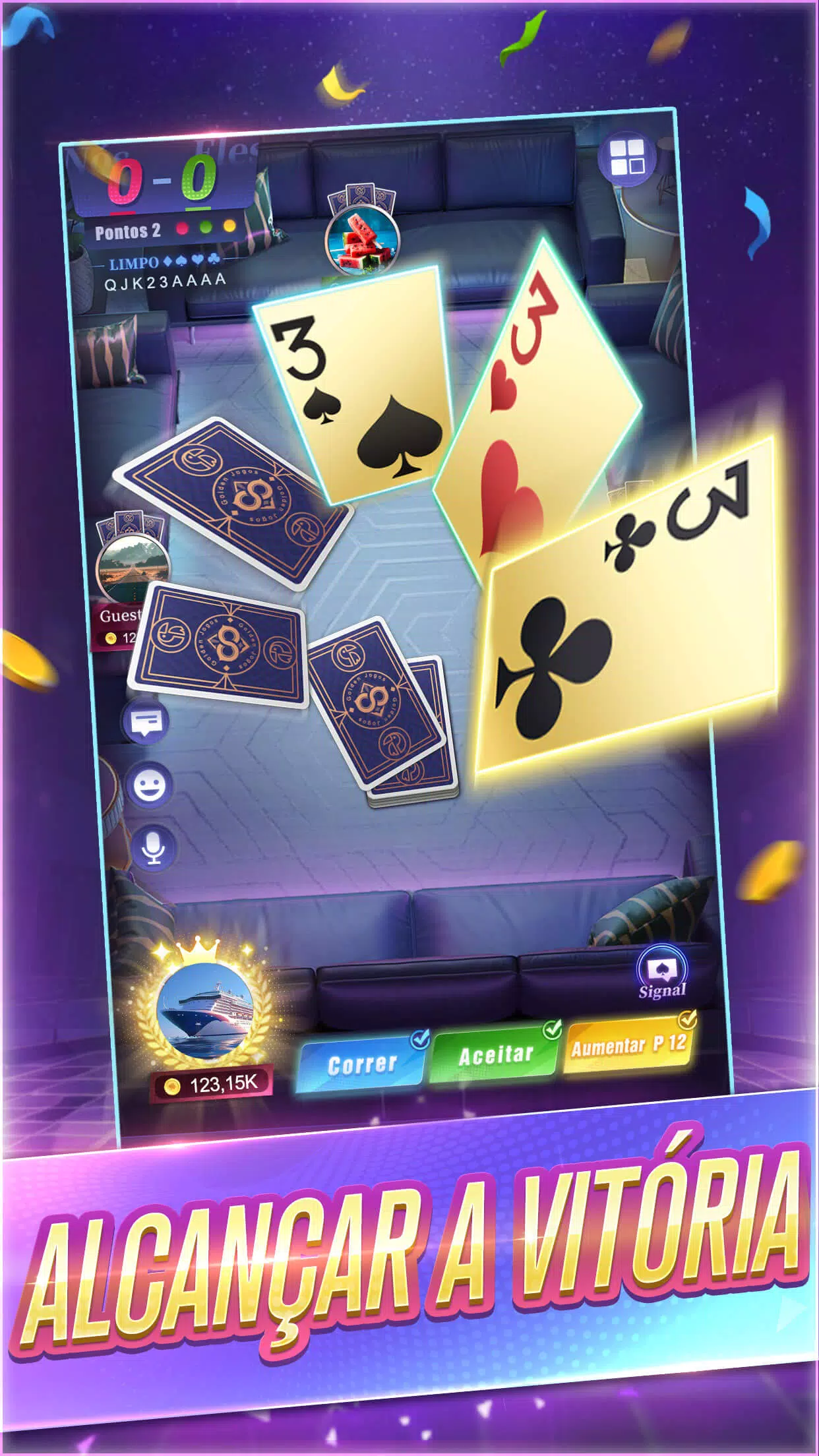 Golden Truco: Domino&Buraco ภาพหน้าจอ 3