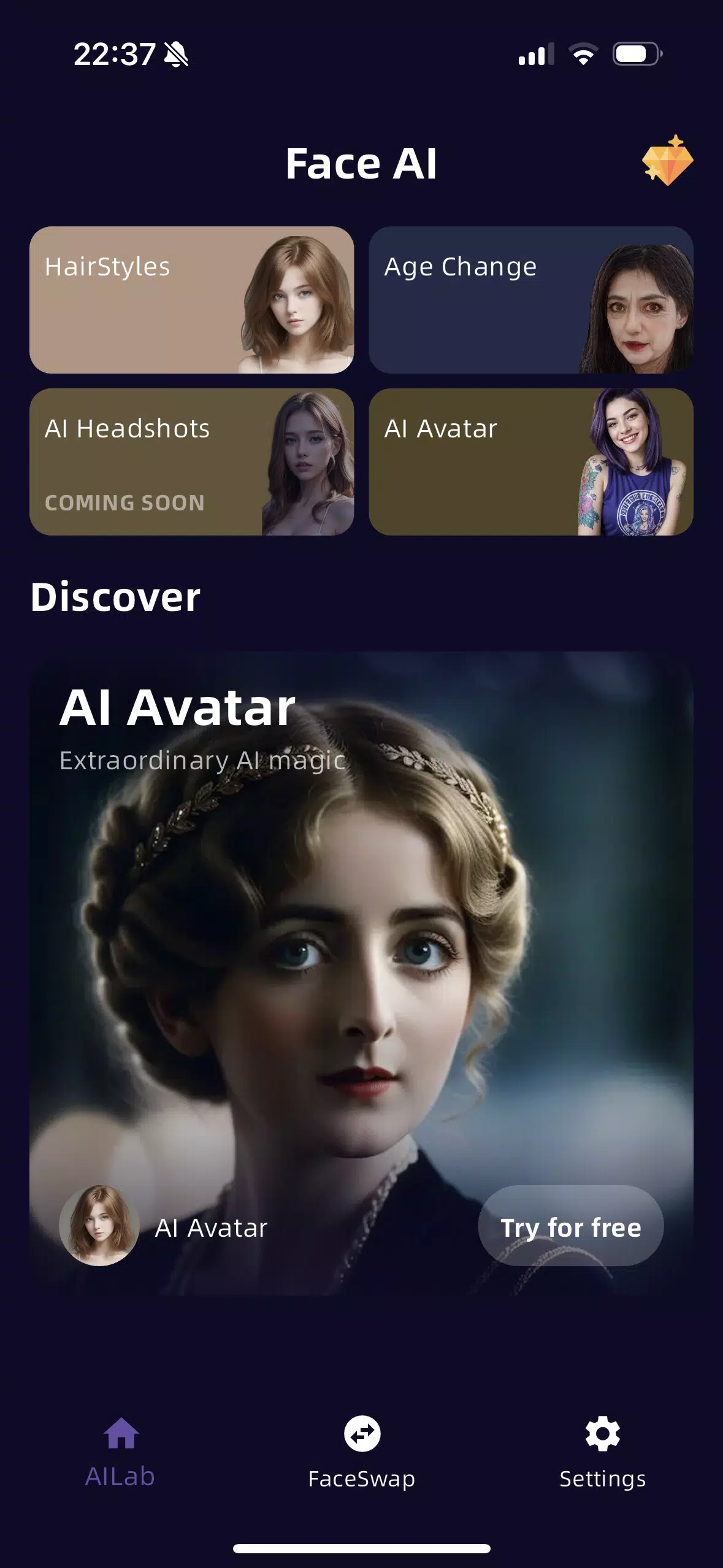 Face AI Capture d'écran 0