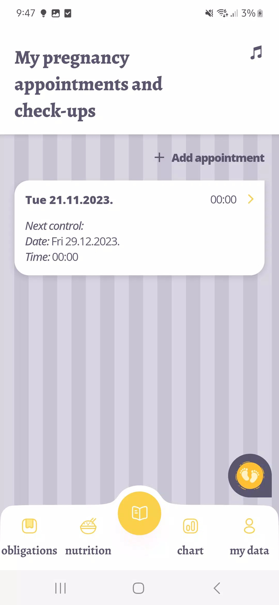 My Pregnancy Journal 螢幕截圖 3
