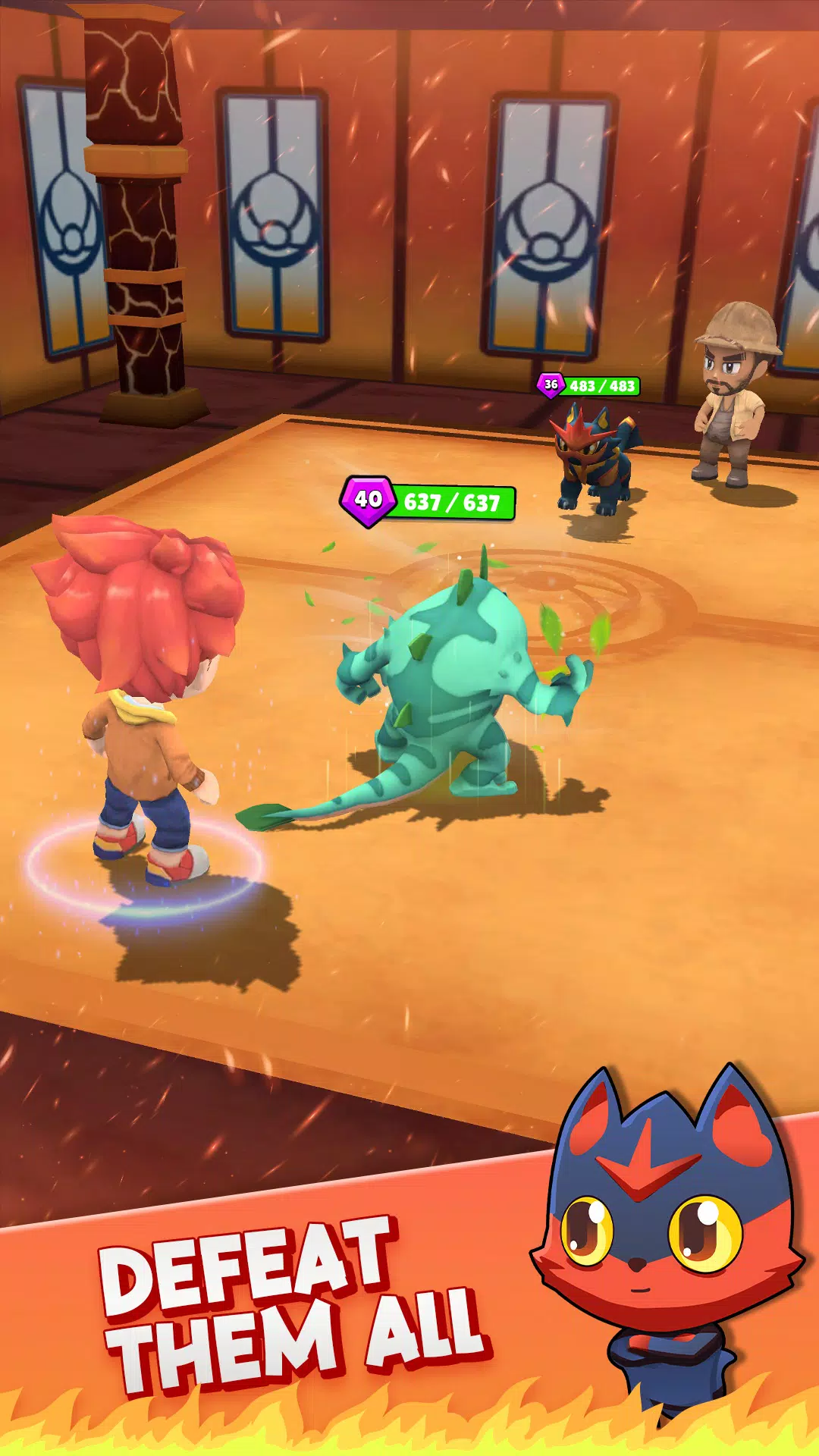 Negamon Lite: Monster Battle 螢幕截圖 3