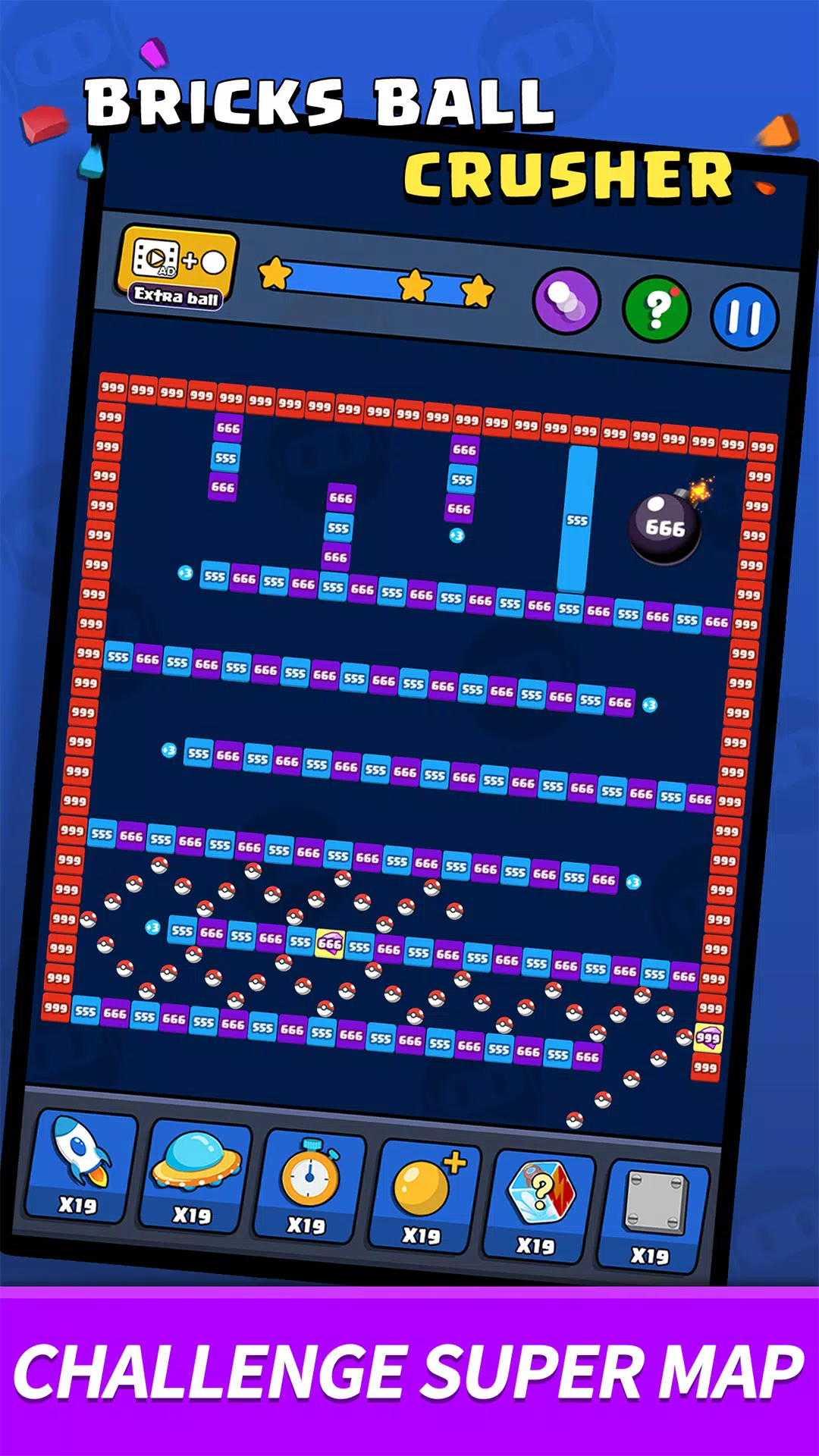 Bricks Ball Crusher 螢幕截圖 0