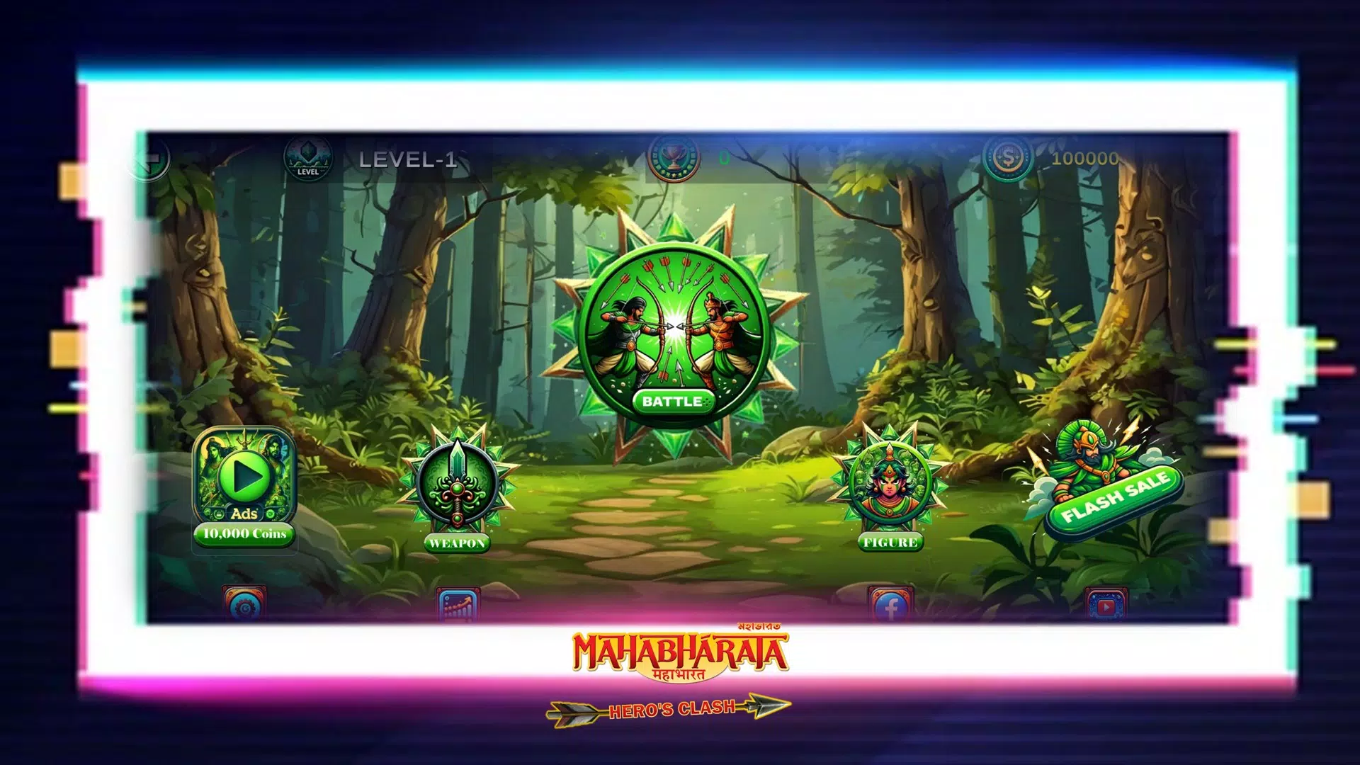 Mahabharata Game: Hero's Clash 스크린샷 0